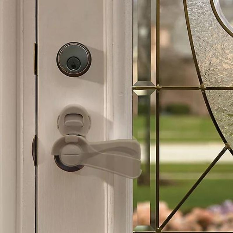 Door Lever Lock Clear