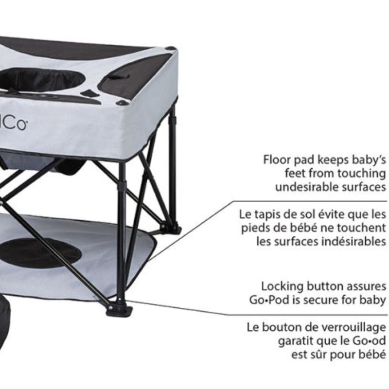 Kidco gopod portable 2024 baby activity station