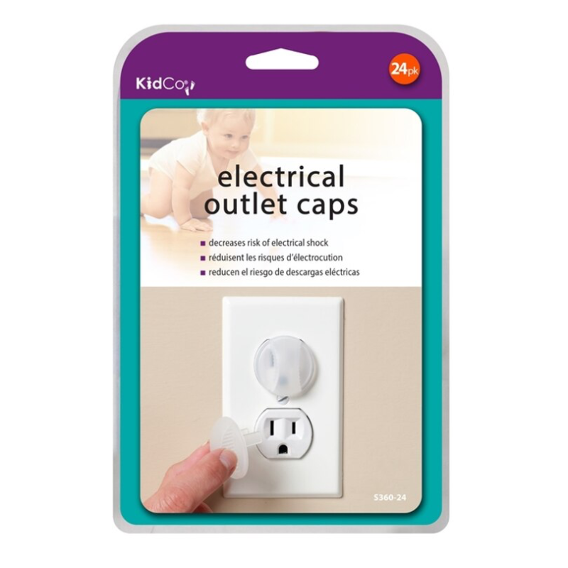 Electrical Outlet Cap - 24 Pack