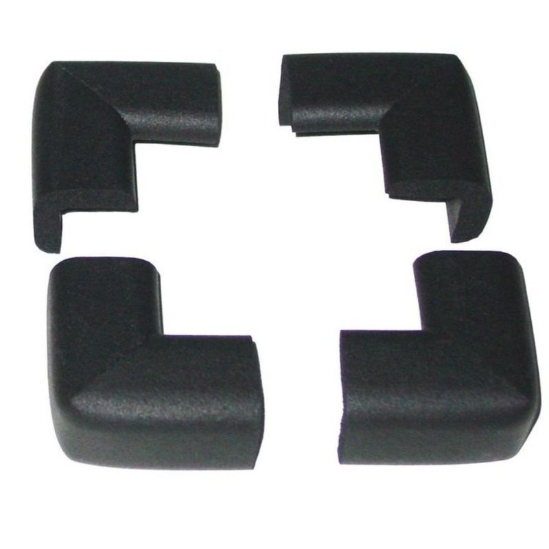 Foam Corner Protectors - 4 Pack Black