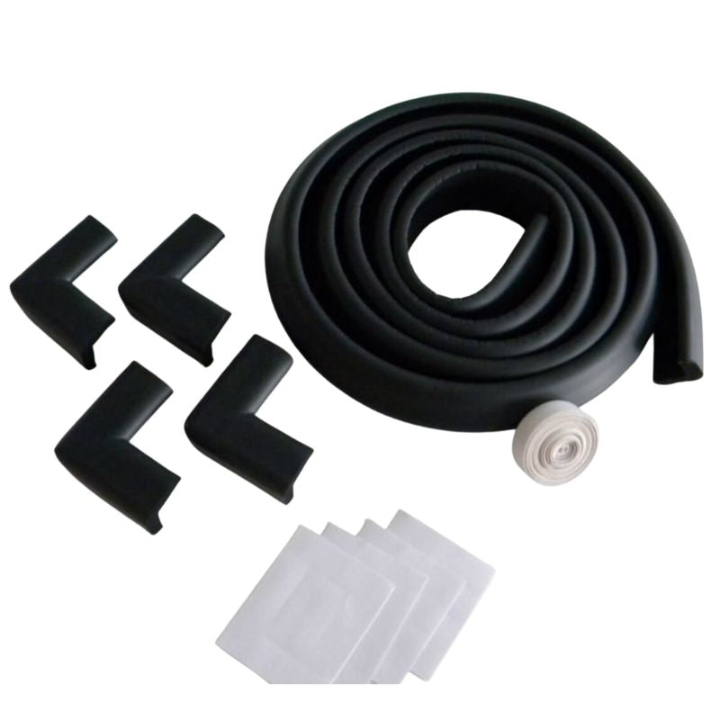 Foam Edge & Corner Protectors Black
