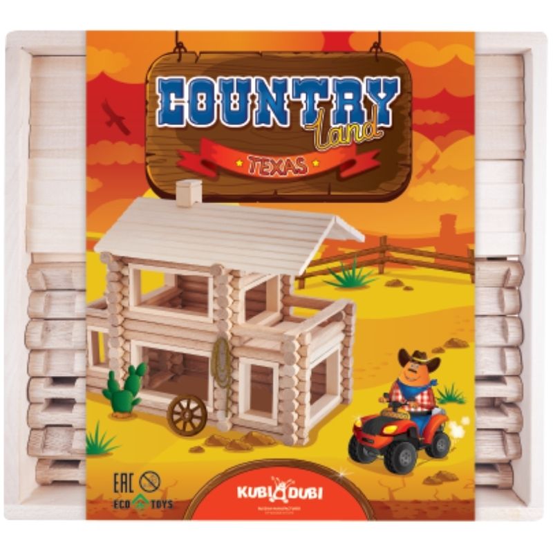 Texas Wooden Block Set