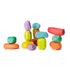 Wooden Stacking Stones Rainbow