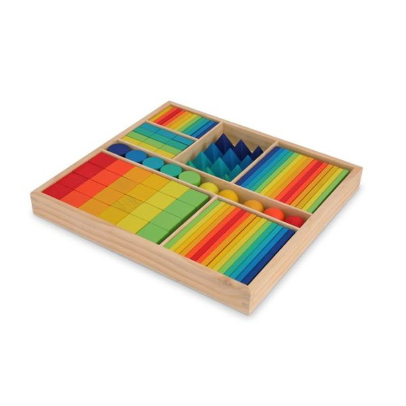 Mixed Building Blocks Rainbow