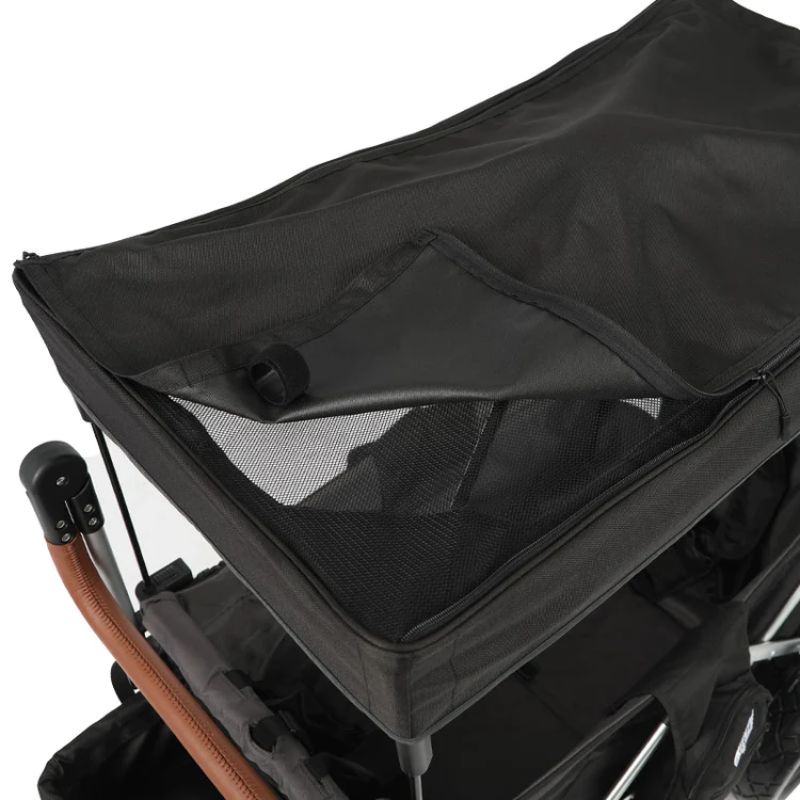 7S 2.0 - 2 Passenger Stroller Wagon Black