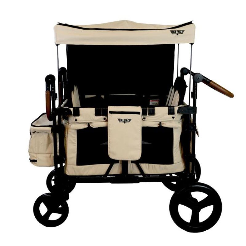 XC+ Luxury Comfort Stroller Wagon - 4 Passenger Mocha