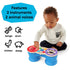 Upbeat Tunes Magic Touch Wooden Drum Musical Toy