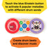Upbeat Tunes Magic Touch Wooden Drum Musical Toy