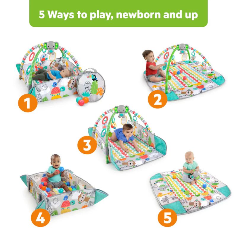 5-in-1 Your Way Ball Play Baby Activity Gym & Ball Pit