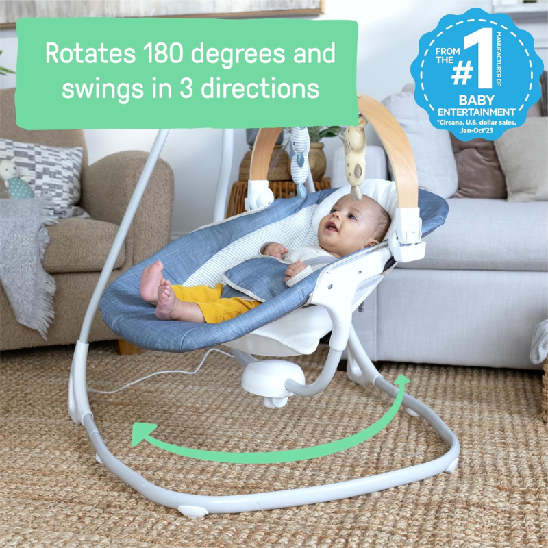 Compact Soothing Swing