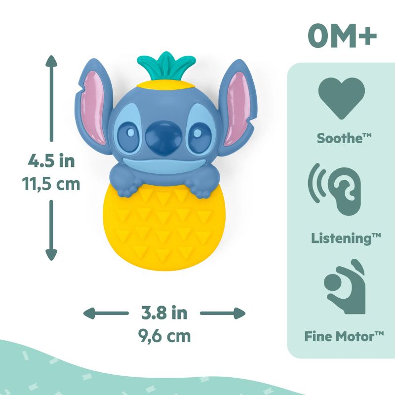 Stitch Tropical Teethe Rattle & Teether