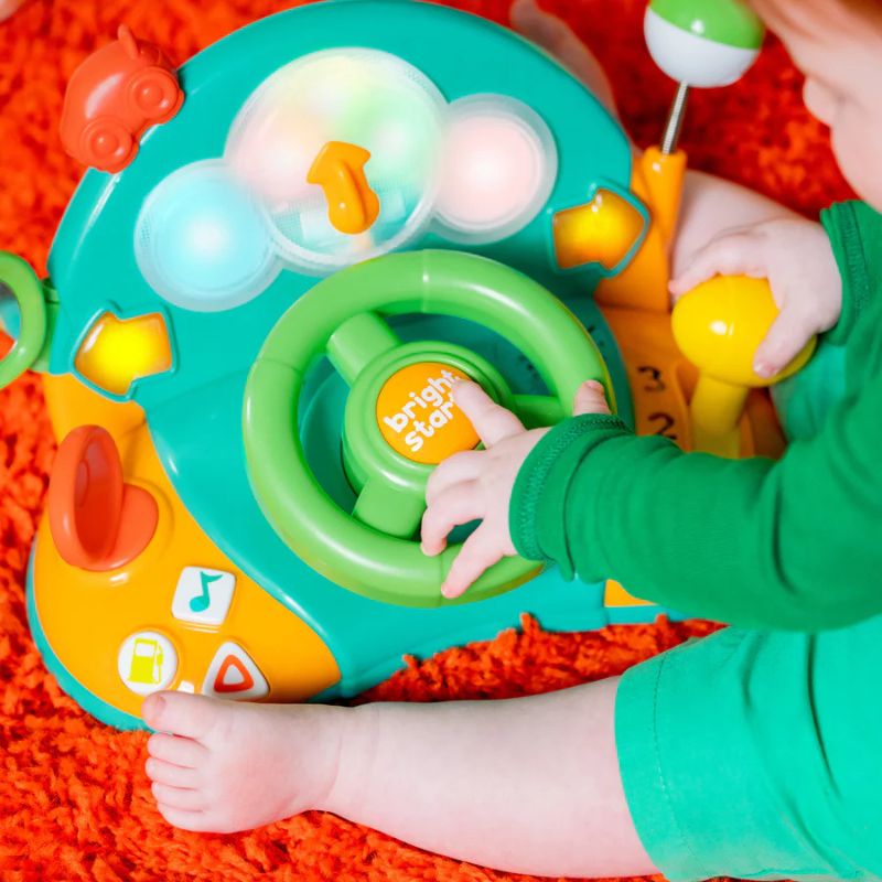 Lights & Colors Driver Steering Wheel Baby Toy