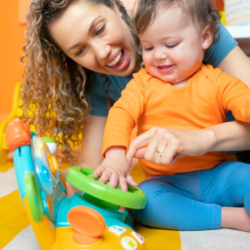 Lights & Colors Driver Steering Wheel Baby Toy