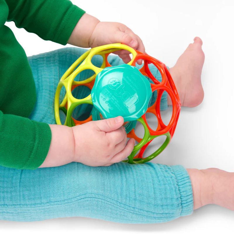 Oball Easy Grasp Rollin' Rainstick Rattle