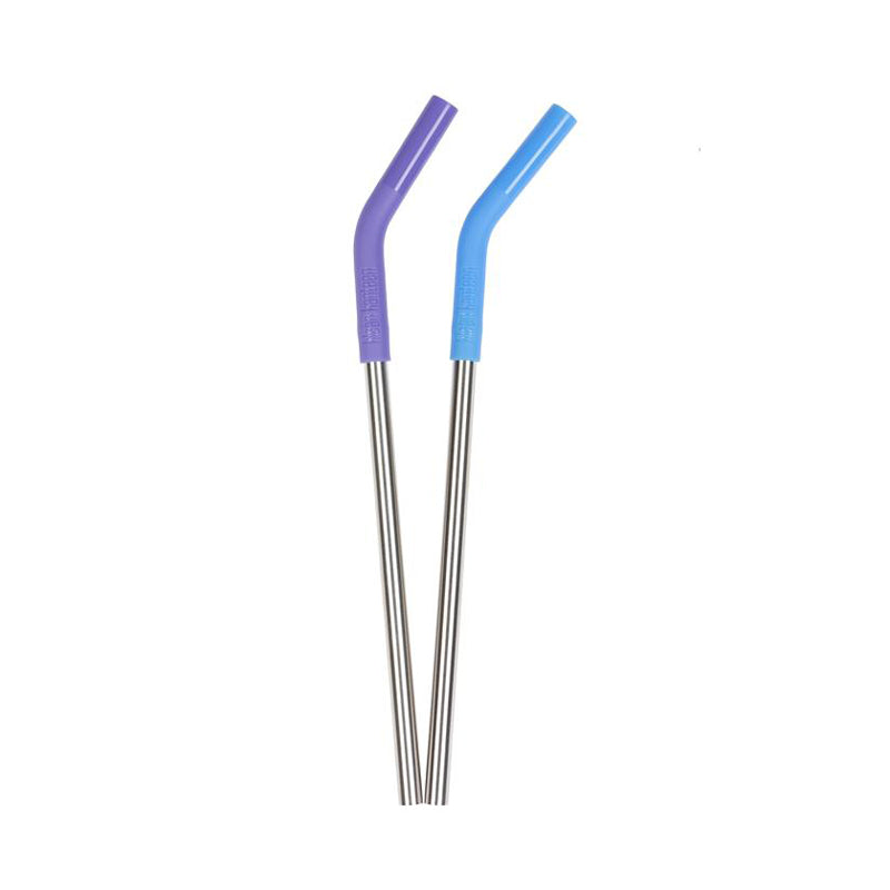 Stainless Steel 8mm Straws - 2 Pack