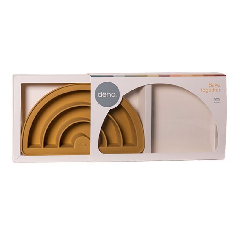Silicone Rainbow Baking Mold Nature Yellow