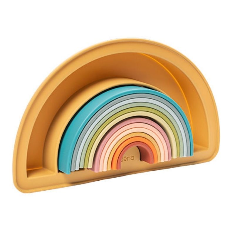 Silicone Rainbow Baking Mold Nature Yellow