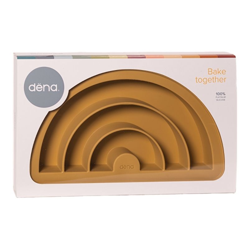 Silicone Rainbow Baking Mold Nature Yellow