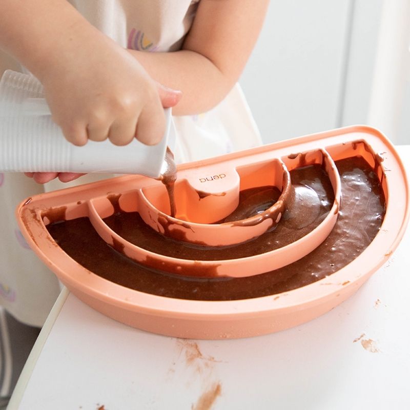 Silicone Rainbow Baking Mold