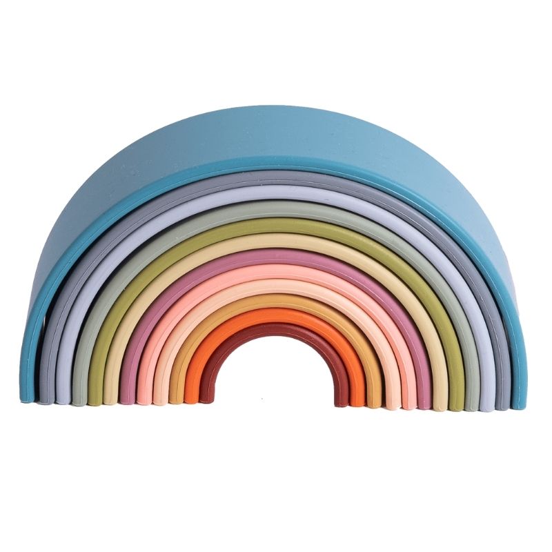 Rainbow Silicone Toy Rainbow Nature Large