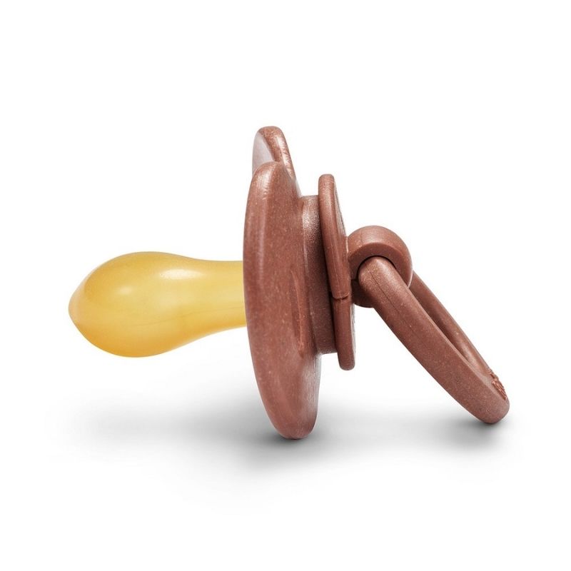 Bamboo Latex Pacifiers Burned Clay