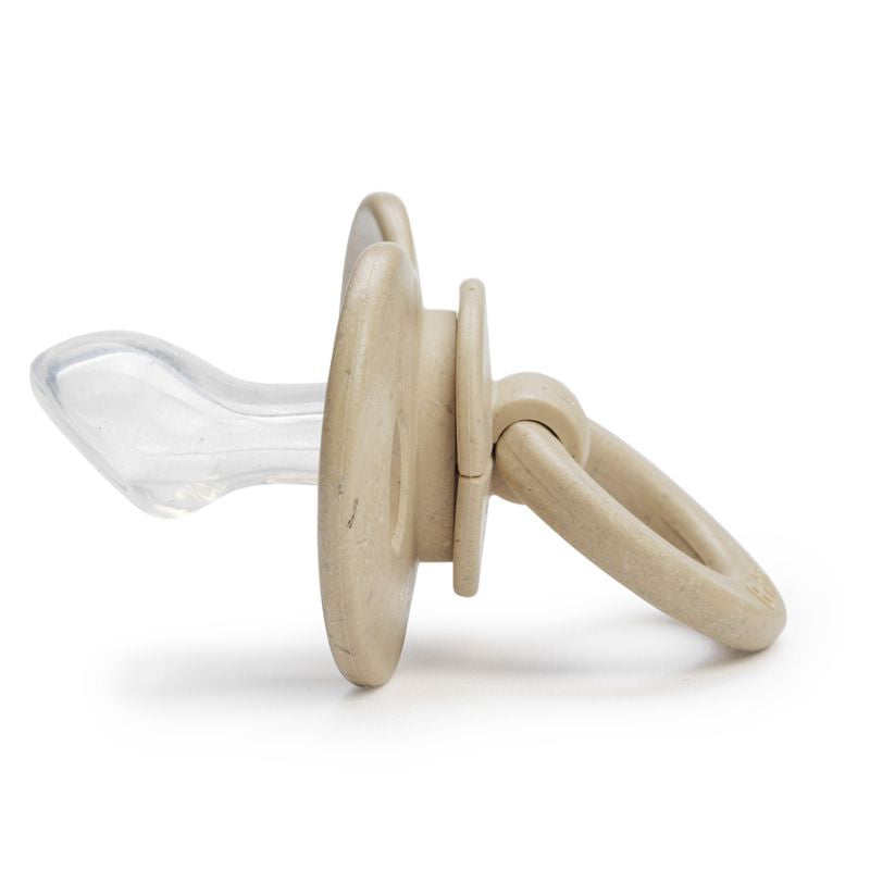 Bamboo Pacifier Silicone - Ortho Pure Khaki