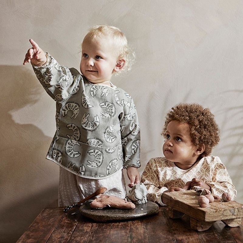 Long-Sleeved Baby Bibs