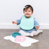 Catchie Silicone Bibs mint + grey