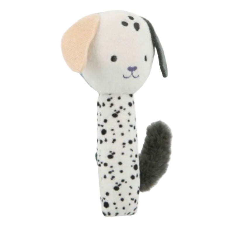 Baby Puppy Mirror Rattle