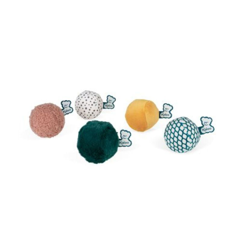 Sensory Soft Balls Set for Baby - 5 Piece