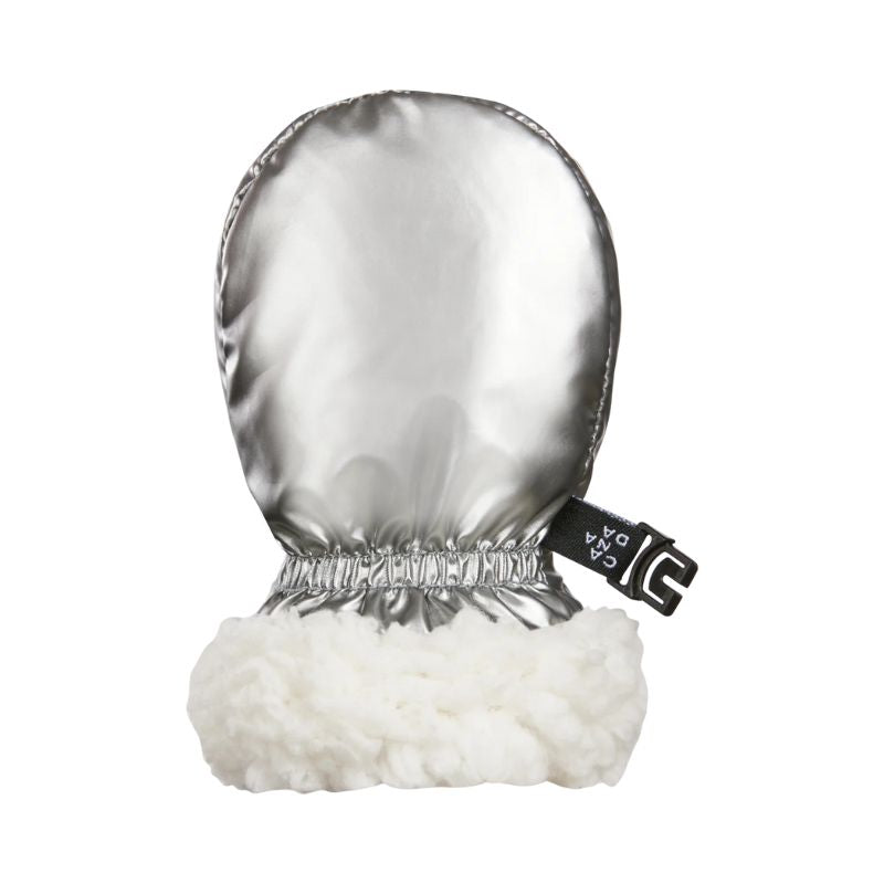 Shiny Infant Waterguard Mittens Silver Shadow