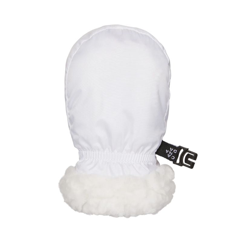 Shiny Infant Waterguard Mittens White