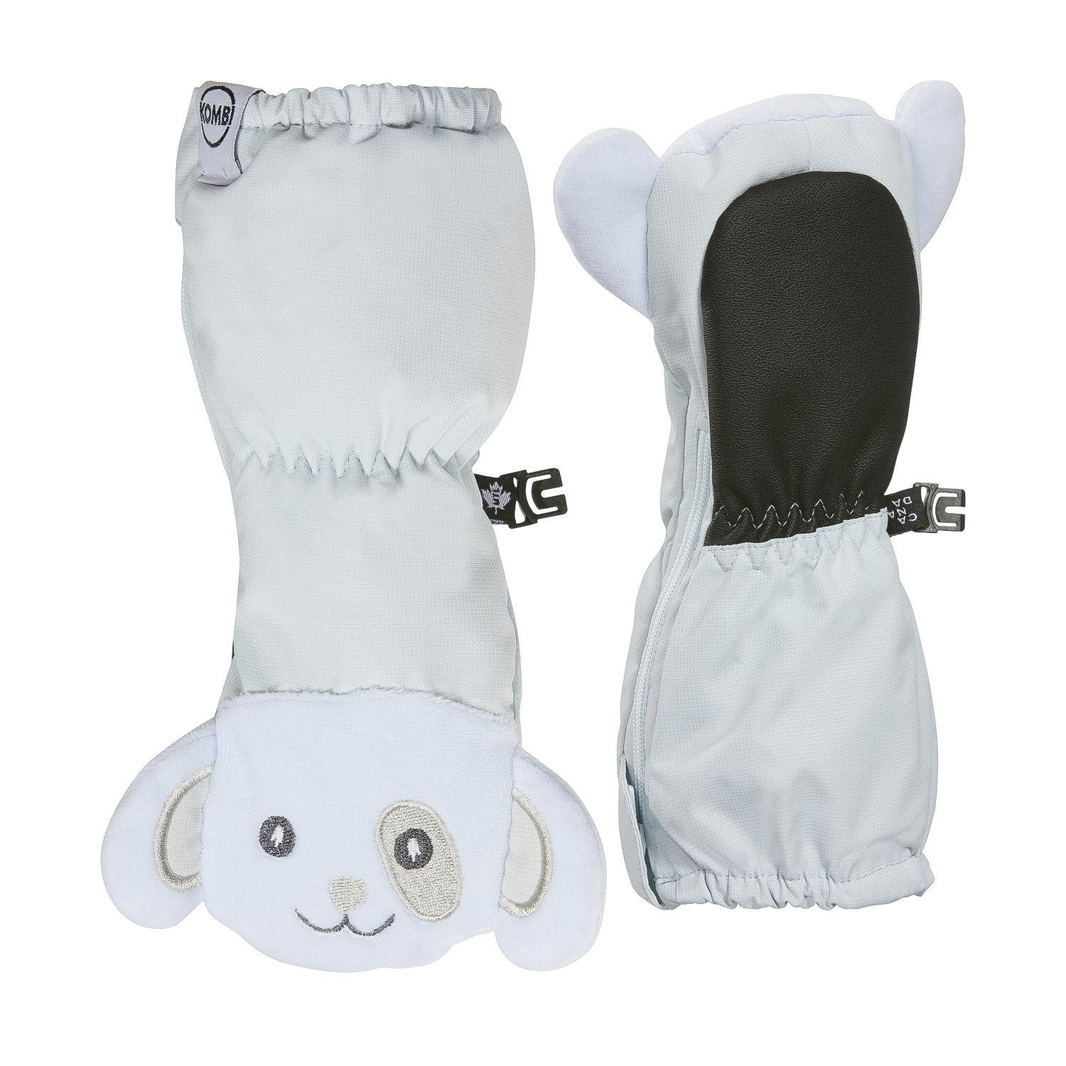 Sherpa Animal Mitts Blue