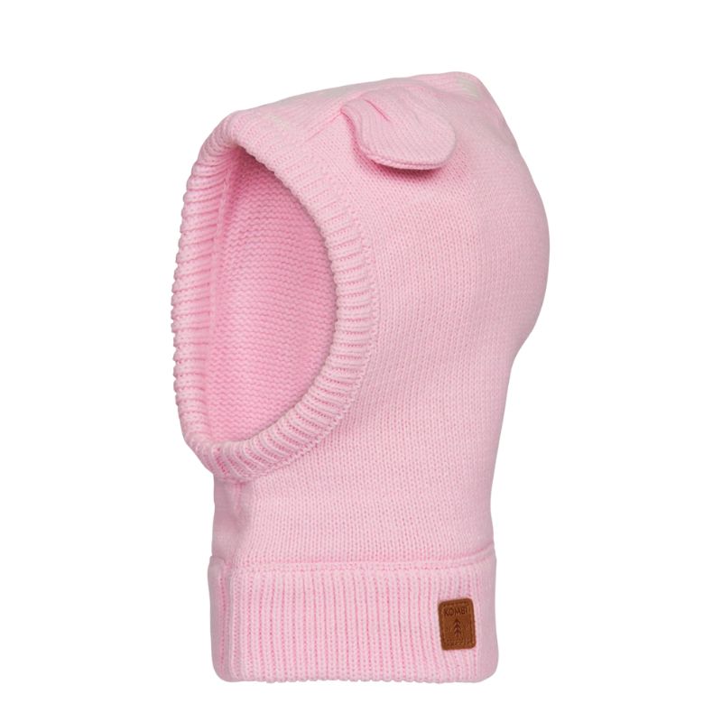 Dodo Knit Infant Balaclava Rose Shadow