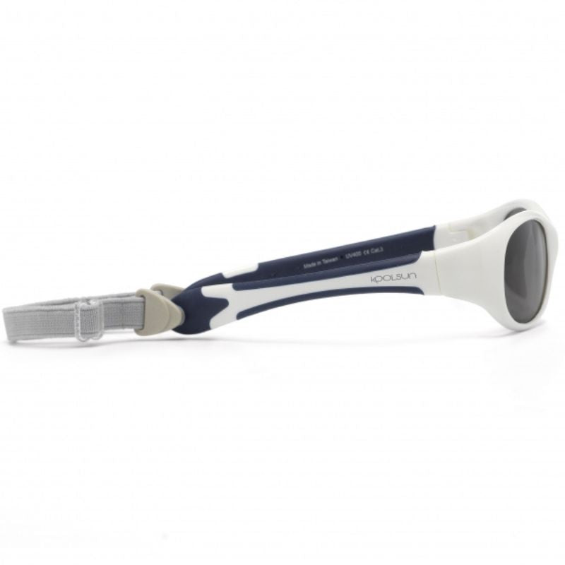 Flex Sunglasses White Navy