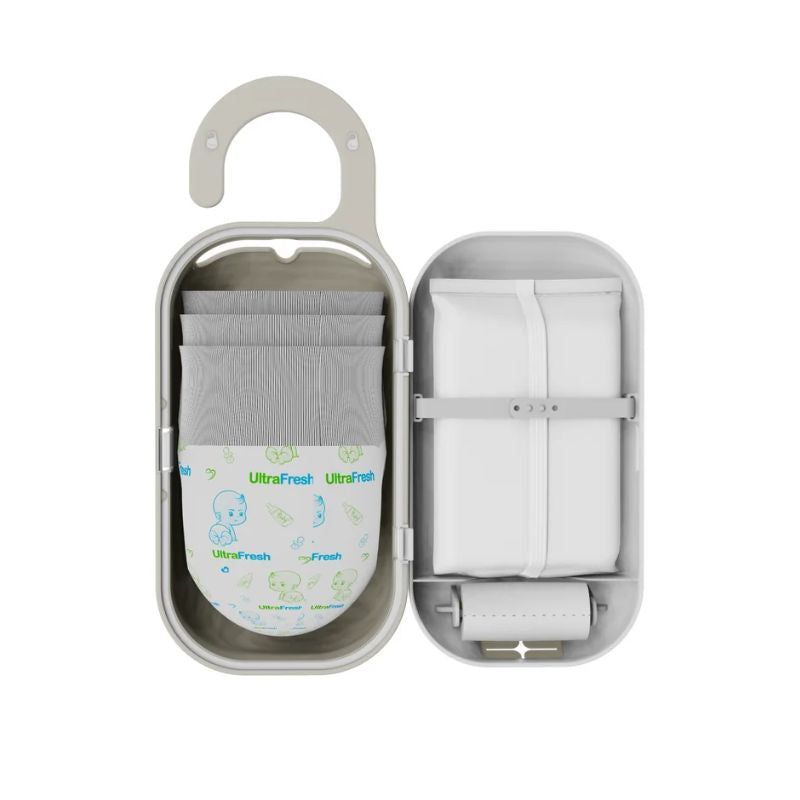 Portable Diaper and Wipes Dispenser