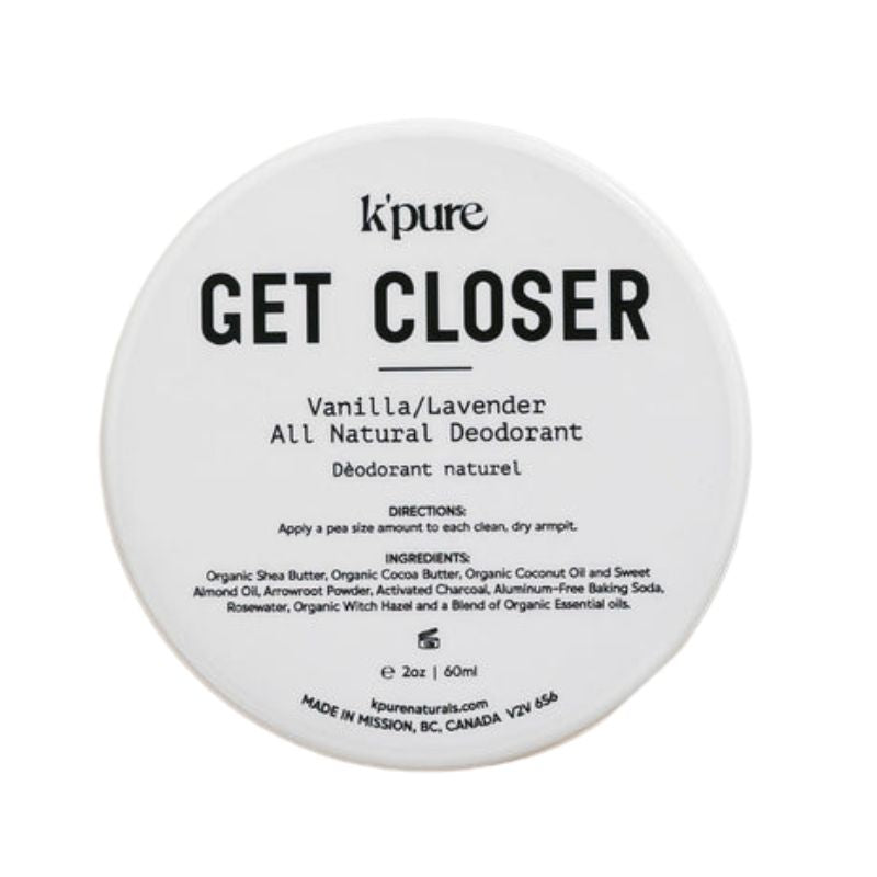 Get Closer All Natural Deodorant