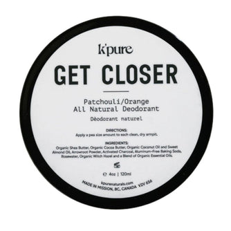 Get Closer All Natural Deodorant