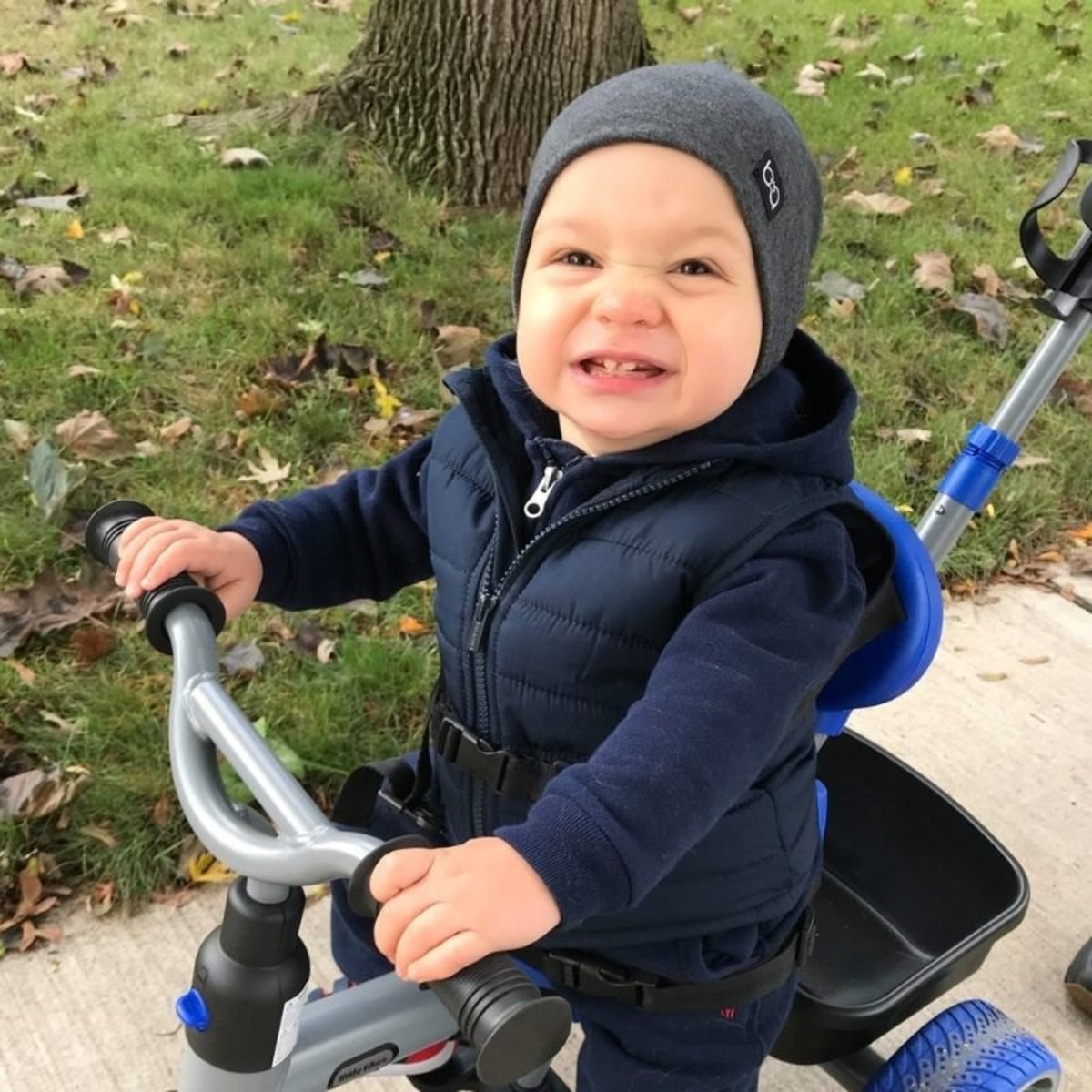 Baby Beanie Charcoal