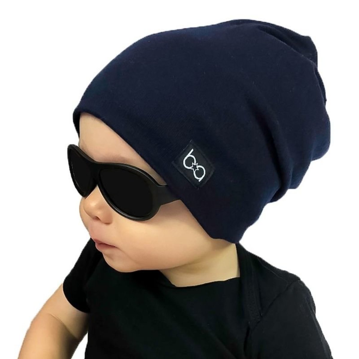 Baby Beanie Navy Blue