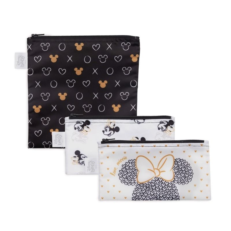 Reusable Snack Bag 3 Pack - Disney Love Minnie