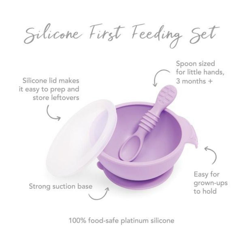 First Feeding Set Lavender