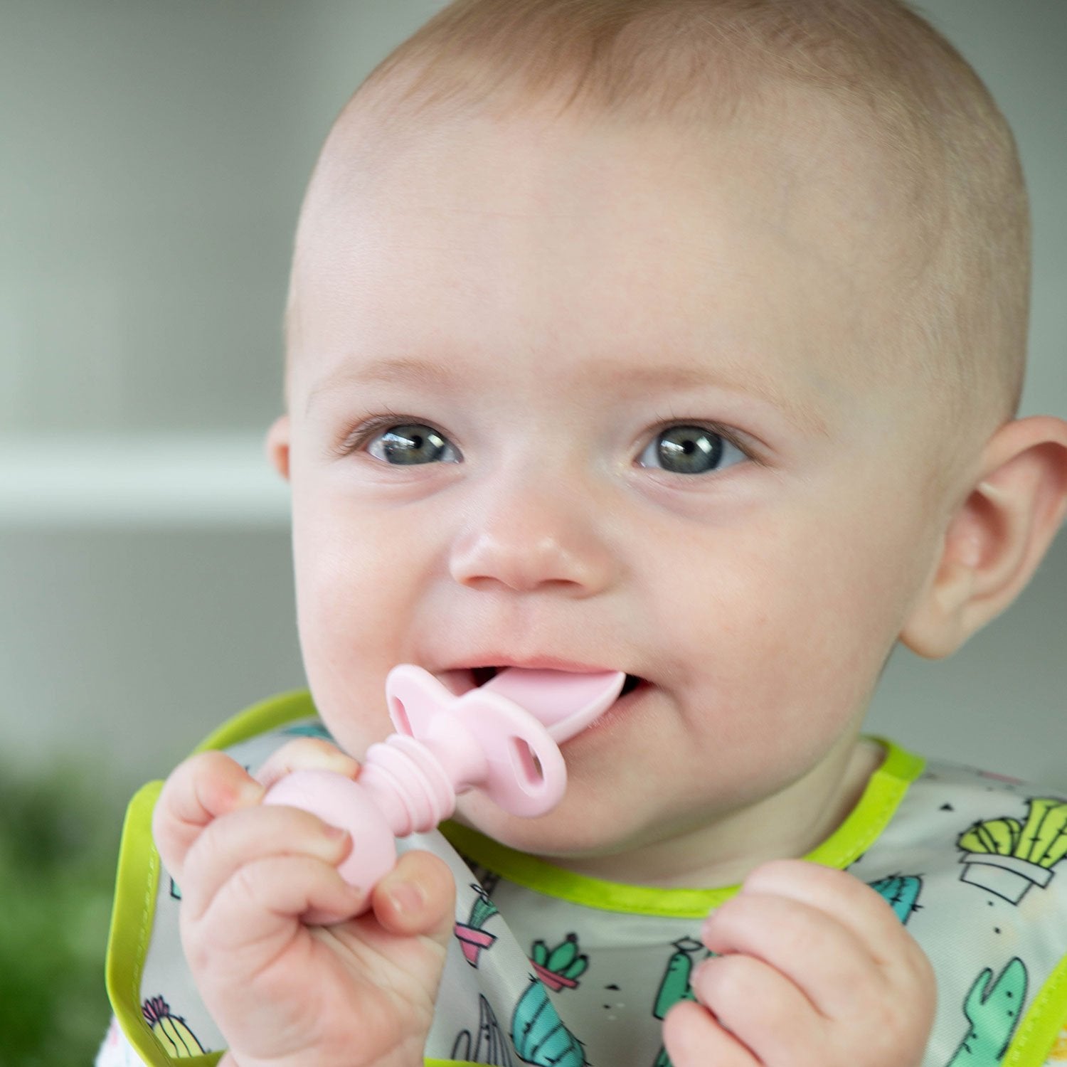 Chewtensils Spoon + Fork Set Pink