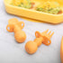 Chewtensils Spoon + Fork Set Tangerine