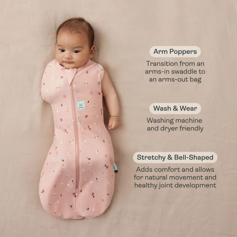 Cocoon Sleep Sack Swaddle - Organic Cotton Swaddle Bag - 2.5 TOG