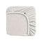 Cot-Crib - Fitted Sheet  Grey Marle