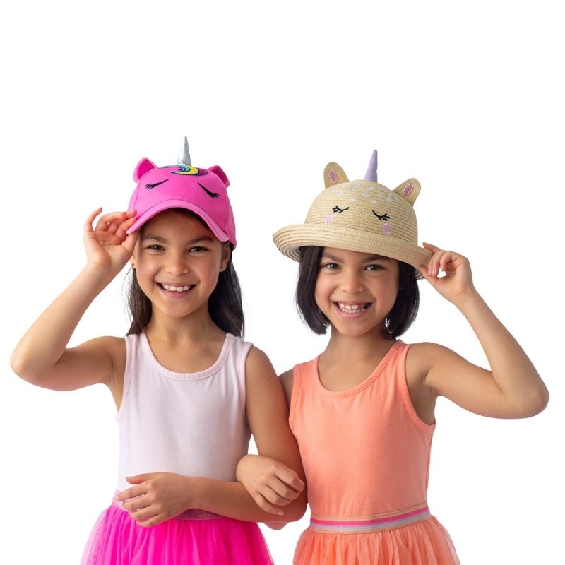 Kids Straw Hat Unicorn