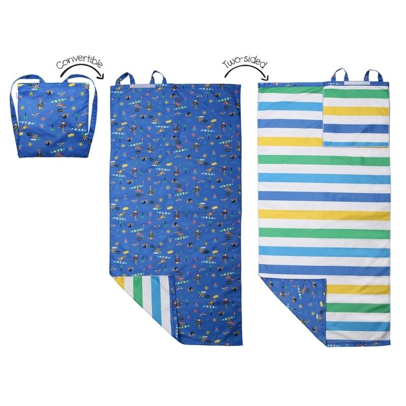 Beach deals towel backpack