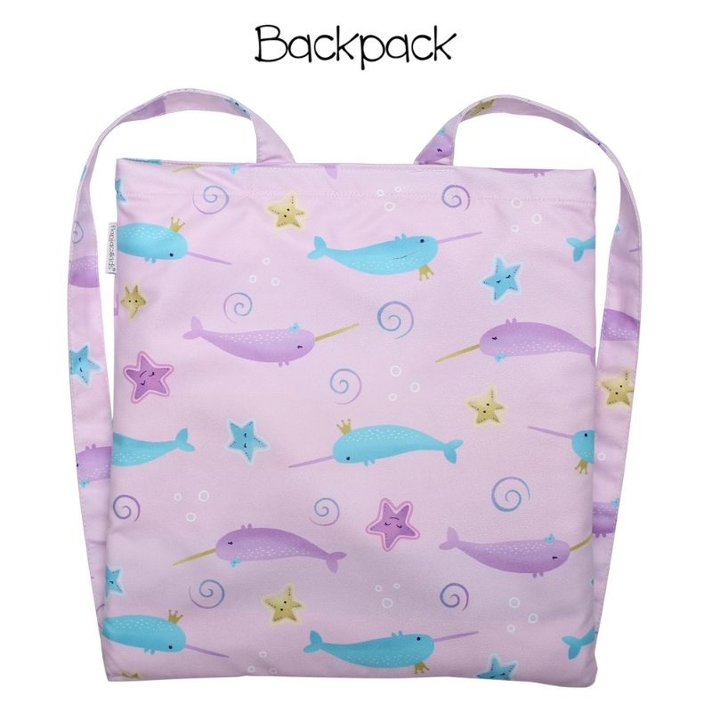 Towel Backpack Narwhal/Starfish