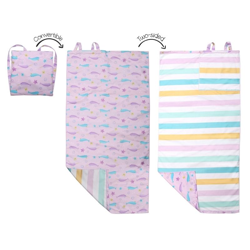 Towel Backpack Narwhal/Starfish